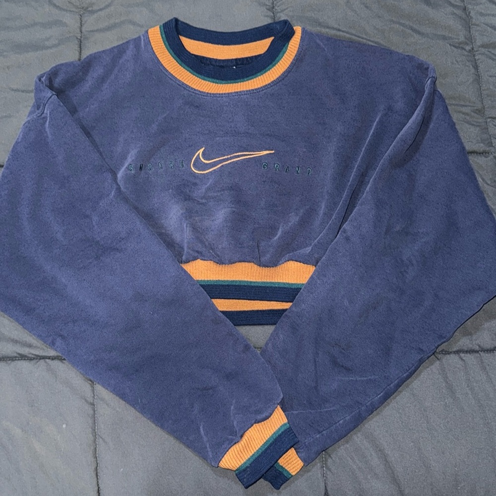 Nike reworked cropped sweater